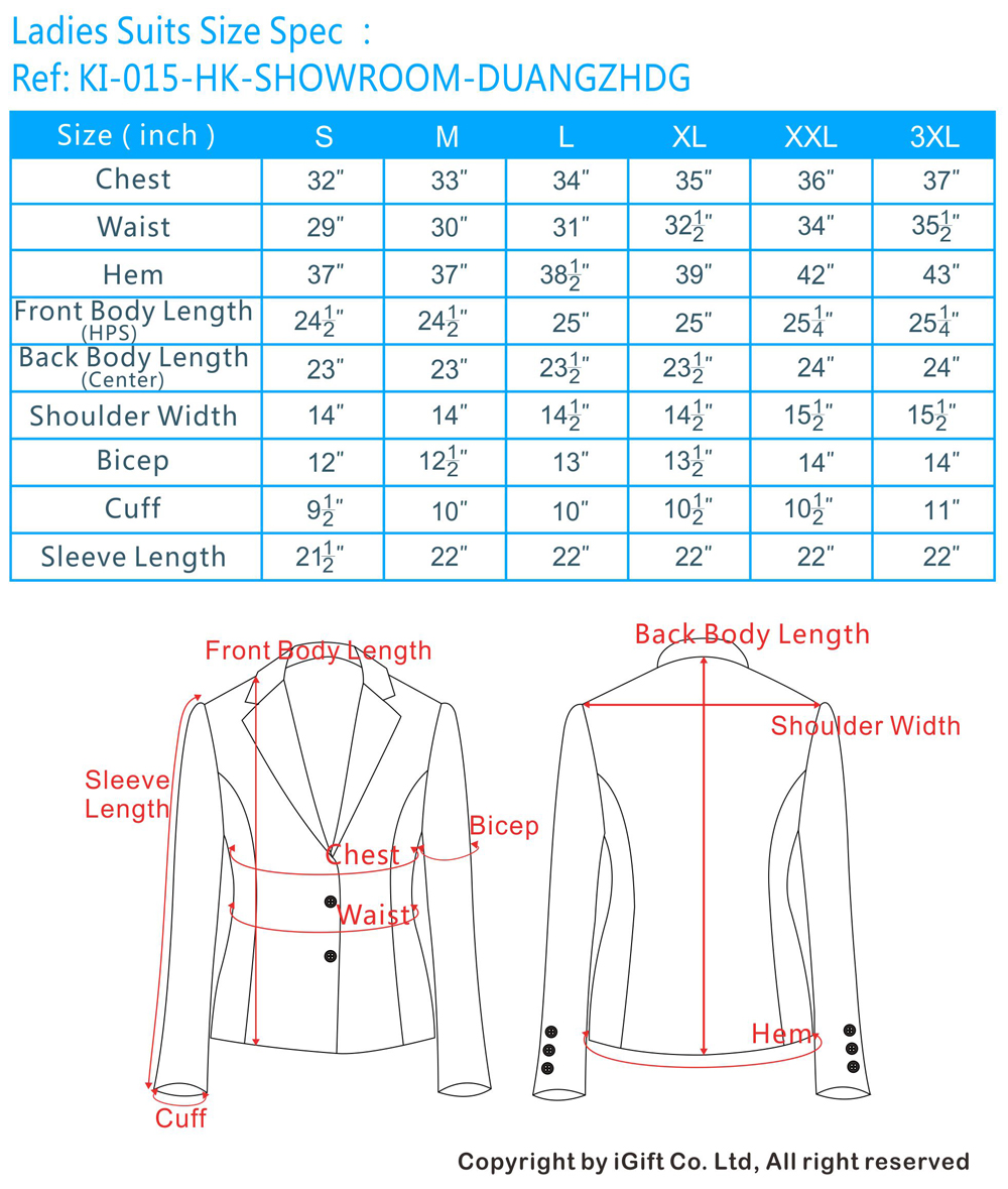 Business Suits Size Chart Singapore