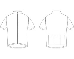 front zip short sleeve cycling jersey with back pocket pictures, front zip short sleeve cycling jersey with back pocket photos