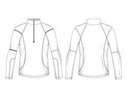 long sleeve bicycle jersey with zipper collar and front thread stitching specimen, long sleeve bicycle jersey with zipper collar and front thread stitching sample