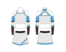 cheerleading uniform off-the-shoulder top jpeg file, cheerleading uniform off-the-shoulder top pictures