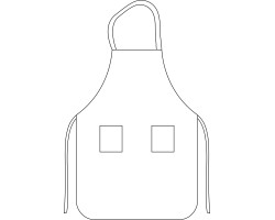 full length aprons with two pockets sample download, full length aprons with two pockets illustration download