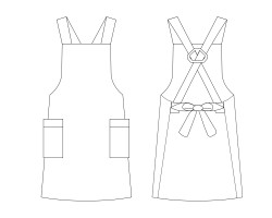 獨家設計圍裙款式 印製圍裙logo圖案 圍裙公司