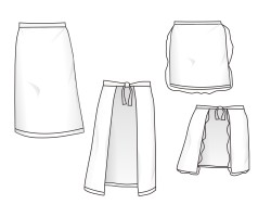 half waist aprons sample download, half waist aprons design download, waist apron for unisex