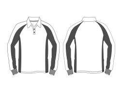 darts uniform polo shirts with long sleeves and rib cuffs illustration download, darts uniform polo shirts with long sleeves and rib cuffs design download