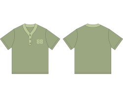 Customized short-sleeved baseball shirts, printed LOGO baseball shirts, baseball shirt specialty store