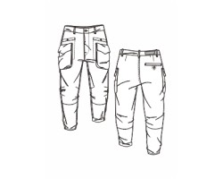 military cargo pants storage pockets illustration download, military cargo pants storage pockets design illustration