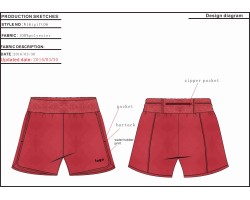 設計紅色運動短褲  運動短褲哪裡買 運動短褲專營