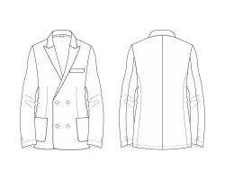 mens classic suits double breasted blazer design download, mens office suits double breasted blazer design download