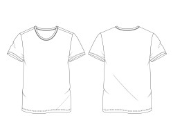 T恤設計圖  t-shirt設計軟體  下載T恤版型 T恤 中文 圓領t-shirt批發
