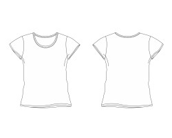 girl round neck short sleeve tee jpg, girl crewneck tee design maker, girl round neck tee design download