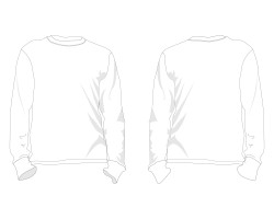 men's long sleeve round neck t shirt illustration download, long sleeve round neck t shirt sample download