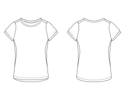 wide round neck tee for women photos download, wide round neck tee ladies artwork download