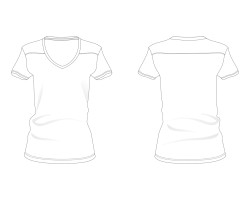 V領貼身t-shirt T恤印刷種類 香港T恤制服 T恤製作步驟 t-shirt 印刷公司