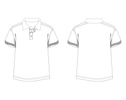 short sleeve polo shirt contrast rib jpeg, short sleeve polo shirt contrast rib ai file