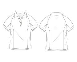 polo shirt raglan sleeve inside contrast color picture download, polo shirt raglan sleeve inside contrast color illustration