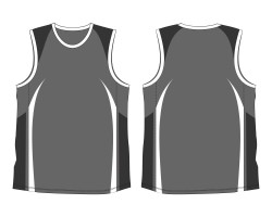 men's round neck basketball vest specimen download, men's round neck basketball vest template download