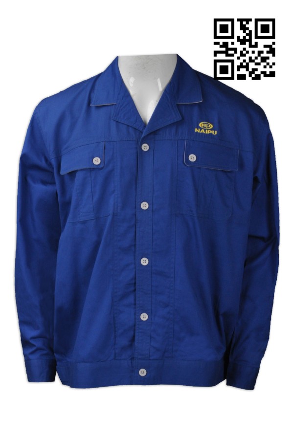 Customize industrial coats Tailormade industrial uniform workwear