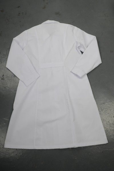 Sample custom-made clinic uniform style Printed long-sleeved doctor's ...