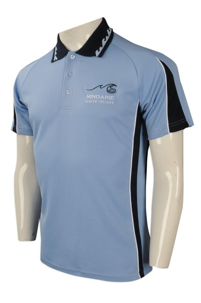 Pro Shop Collegiate Short-Sleeve Polo Shirt with Embroidered Logo in Official School Colors