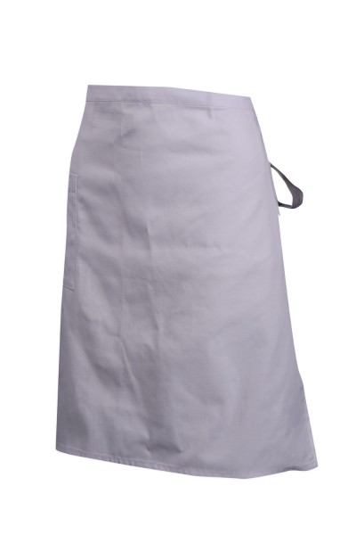 SKAP045 Customized white half length apron Macao Hotel apron shop ...