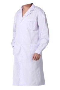 custom-made long-sleeved doctor robe design lapel laboratory pharmacy ...