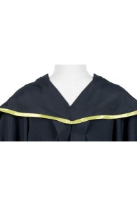 供應香港城市大學工程學學士畢業袍黃色畢業肩帶制服公司DA325