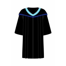 個人設計香港城市大學教育碩士畢業袍藍色披肩長袍畢業袍專營店DA310 個人設計香港城市大學教育碩士畢業袍藍色披肩長袍畢業袍專營店DA310