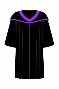 自訂香港城市大學理學學院學士畢業袍披肩長袍畢業袍制衣廠DA308