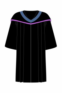 訂印香港城市大學人文科學學院學士畢業袍披肩長袍畢業袍制衣廠DA307