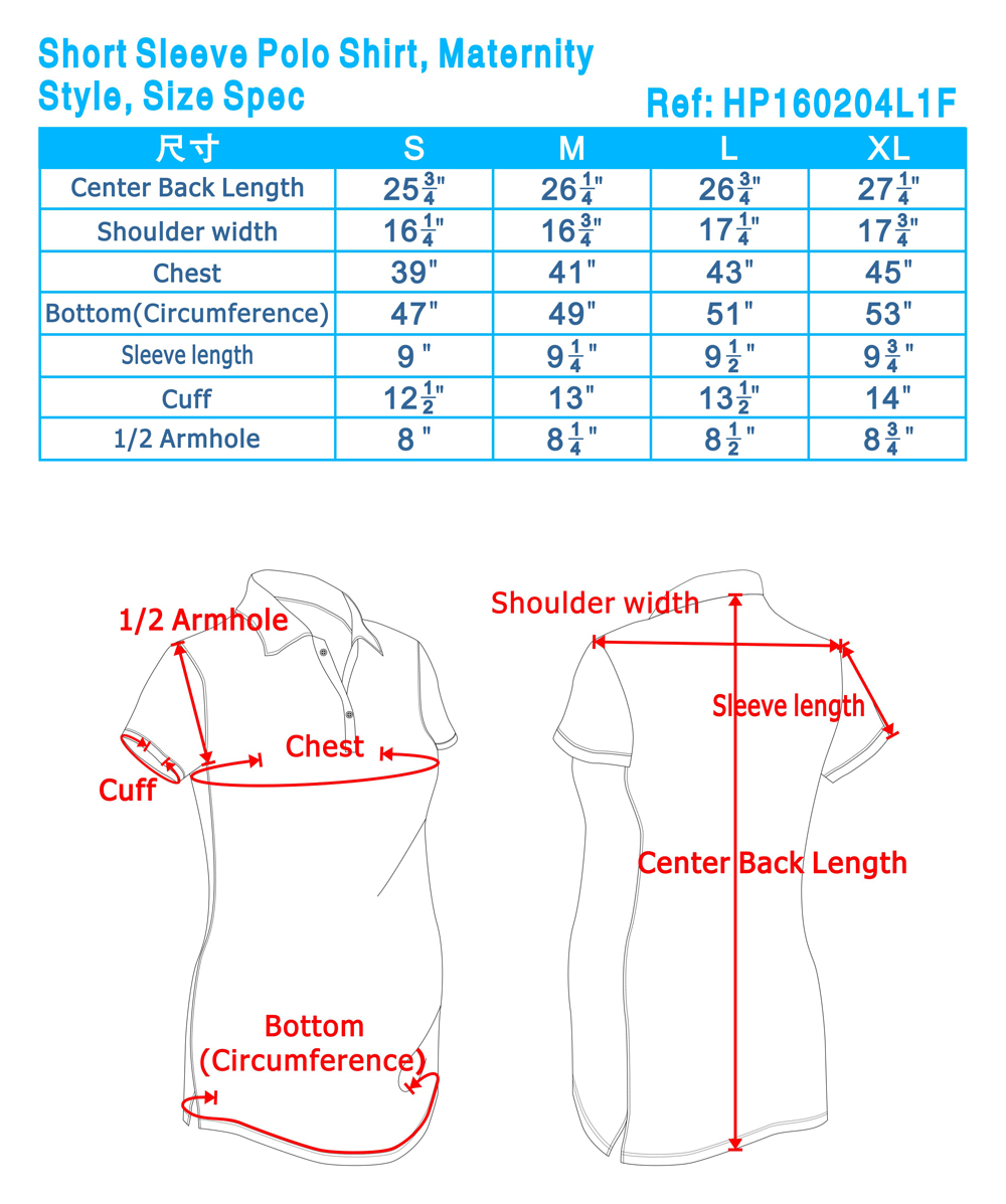 T-Shirt Size Chart