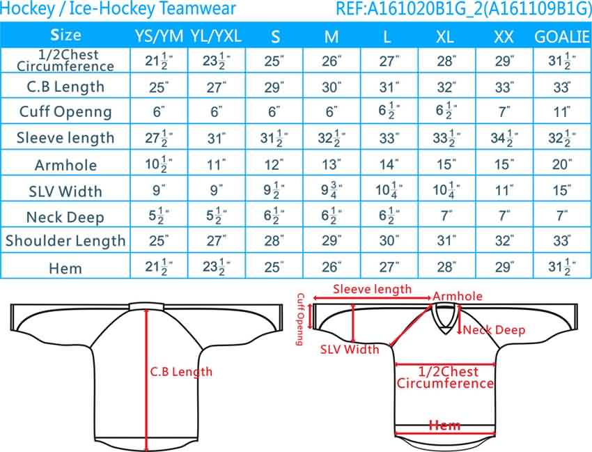 adidas baseball jersey size chart