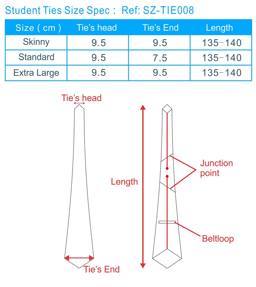 Zip Tie Sizes Chart